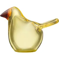 Iittala Birds by Toikka fluesnapper Citron/Kobber