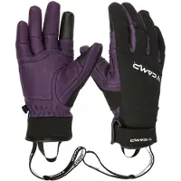 Camp - Skihandsker dame - G Hot Wool Lady Black/Violet til UnisexUld - Størrelse S - Lilla