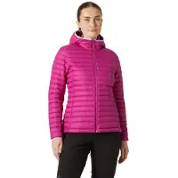 Helly Hansen Sirdal Hooded, fiberdunjakke, dame, pink