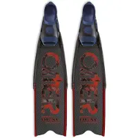 OMER Stingray Dual Carbon Small Harpunfiskefinner