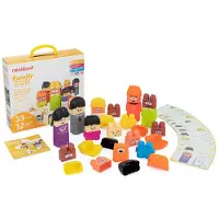 Miniland Family Diversity Blocks Byggespil