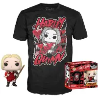 Funko POP! Harley Quinn Dc Comics T-shirt Og Escuadrón Suicida-figur