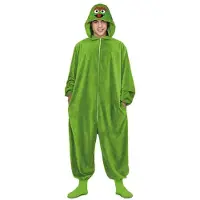 MOM Oscar Grouch Pyjamas Kostume