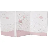 Kikkaboo Folding Hippo Dreams Madras 60/120/5 Cm