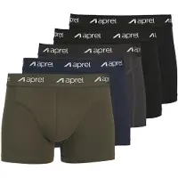 Aprel Boksershorts navy / grå-meleret / oliven / sort