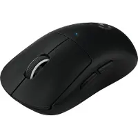 Logitech PRO X SUPERLIGHT Wireless Gaming Mouse - Mus - optisk - 5 knapper - trådløs - 2.4 GHz - USB LIGHTSPEED-modtager - sort