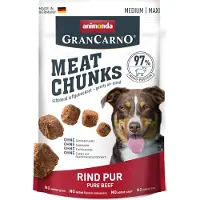 Animonda Meat Chunks Medium / Maxi - Økonomipakke: 4 x 80 g Okse