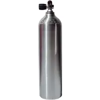 Metalsub S40 Aluminium 207 Bar Single Valve Dykkerflaske
