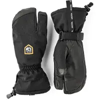 Hestra CZone Mountain, 3-finger skihandsker, sort