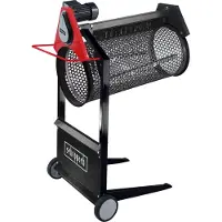 Scheppach rs 400, Electric rotary sieve, Sort, Rød, 3 m³/t, 42 rpm, 10 x 10 mm, 2 hjul