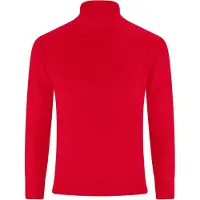 CASH-MERE.CH Pullover lys rød