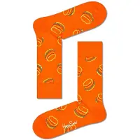 Happy socks Sokker 'Lunch Time Sock' orange