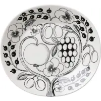 Arabia Paratiisi tallerken oval 25 cm Sort