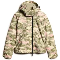 Superdry Superdrytil kvinder. W5011747A MTN windbreaker-jakke grøn (XS), Casual, Polyester, Genanvendt polister, Bæredygtig