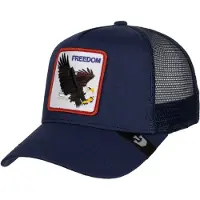 GOORIN BROS. Hætte 'Gorra goorin bros marino aguila freedom trucker cap' blå