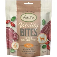 Lukullus Vitality Bites - Immun: Vildsvin (kornfrit) - Økonomipakke 3 x 200 g