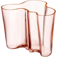Iittala Alvar Aalto vase laksrosa 160 mm