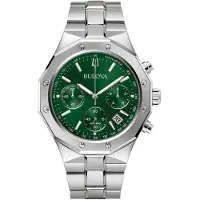 Bulova Herreur 96B409 Classic Grøn/Stål Ø44 mm