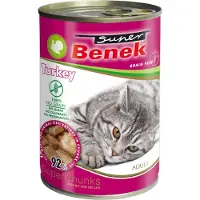Certech-Super Benek Økonomipakke med Super kornfrie bidder 20 x 415 g - Kalkun i sauce