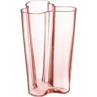 Iittala Alvar Aalto vase laksrosa 251 mm