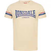 Lonsdale Bluser & t-shirts 'Creich' sand / ensian / rød