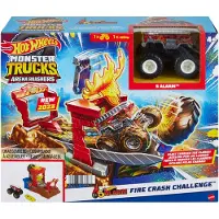 Hot Wheels Sandverden Destruktionsudfordring: 5-alarms Bil
