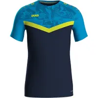 Jako Funktionsskjorte navy / azur / lemon / petroleum