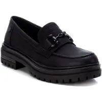 Refresh Refreshtil kvinder. 17142201-NEGRO Mokkasiner 171422 sort (38), Fast, 3-5 cm, Ingen, Casual, Kunstlæder, Klassisk