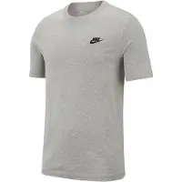 Nike T-Shirt NSW Club - Grå/Sort, størrelse X-Large