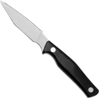 Casström Swedish Field Dresser kniv, black micarta