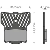 Brenta Ciclo Light Tech Mt2-8 Disk Magura Skivebremseklodser
