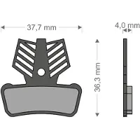 Brenta Ciclo Light Tech Xo-elixir Trail/rsc/r/t Avid/sram Skivebremseklodser