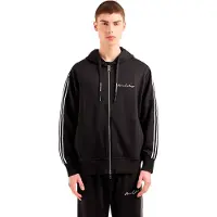 Armani Exchange A|X Armani Exchangetil mænd. 8NZMSHZ9N1Z1200 Sort sweatshirt med stretch (S), Casual, Polyester