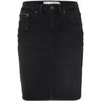 Pulz Jeans Nederdel 'Karolina' black denim
