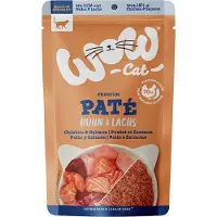 WOW Cat Økonomipakke Adult 24 x 125 g - Kylling og laks