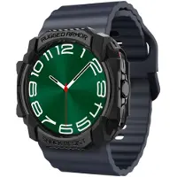 Spigen Rugged Armor-etui til Samsung Galaxy Watch Ultra (47 mm) – Mat sort
