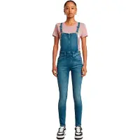 G-Star Lynn High Waist Skinny Overall - Medium blue - Women