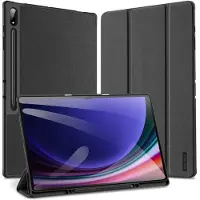 DUX Samsung Galaxy Tab S10 Ultra Domo Tri-Fold Smart Folio Cover - Sort