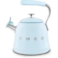 Smeg 50's Style vandkedel med fløjte Pastell blue