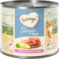 Feringa Økonomipakke: 12 x 200 g Single Meat Menu - Laks, Kartoffel & Persille