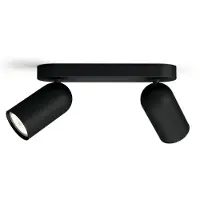 Philips PONGEE bar/tube black 2xNW