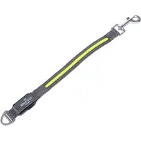 Nomad Tales Spirit USB LED-snorforlænger, neongul & grå - Størrelse M/L: ca. L 39 cm