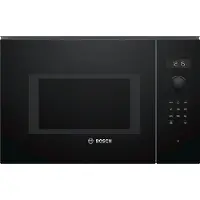 Bosch Serie | 6 BFL554MB0 - Mikrobølgeovn - til indbygning - 25 liter - 900 W - sort