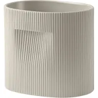 Muuto Ridge urtepotte 24 cm Beige