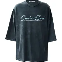 Vamos Bluser & t-shirts lyseblå / sort / hvid