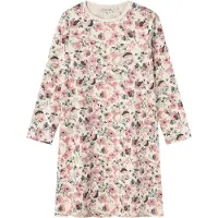 Name it Natskjorte beige-meleret / navy / khaki / gammelrosa