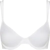 Calvin Klein Underwear BH 'Sheer Marquisette' hvid