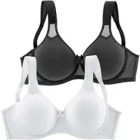 Petite fleur BH sort / hvid