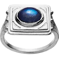 Maanesten Ring 'Roxxane' safir / sølv