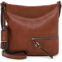 Tamaris Skuldertaske 'Nele' cognac
